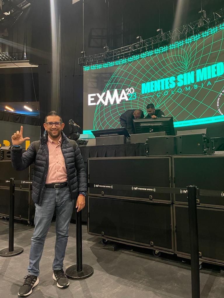 Jorge Hugo en EXMA 2023 Colombia